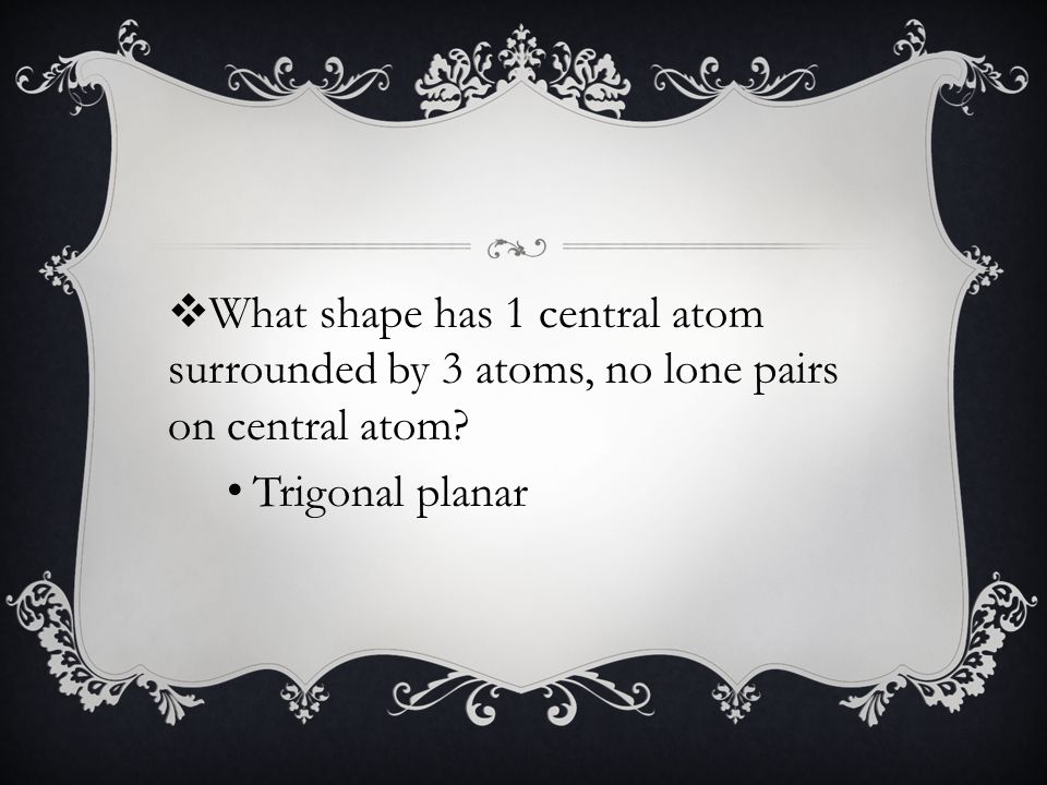 Trigonal planar