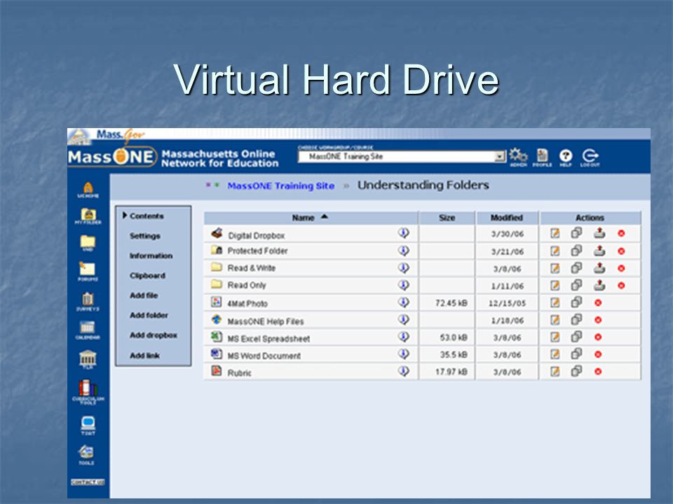 Virtual Hard Drive