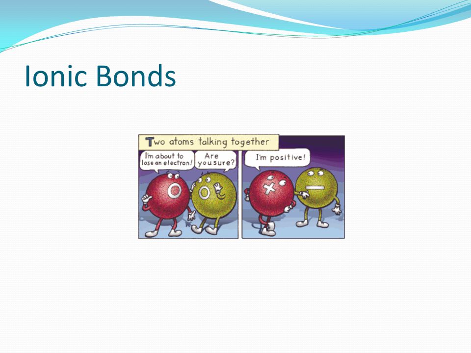 Ionic Bonds