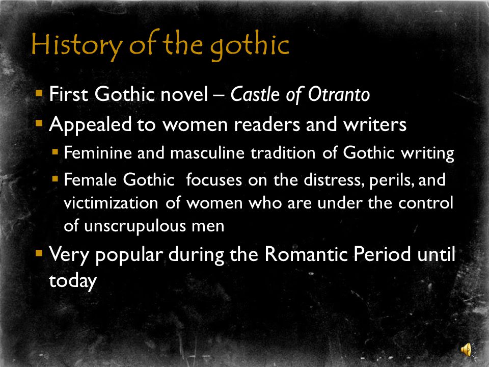 What is Gothic .