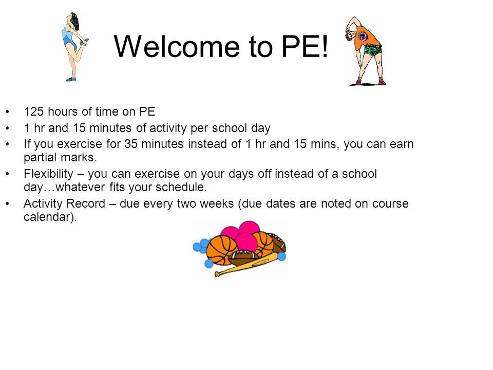 Welcome to PE.