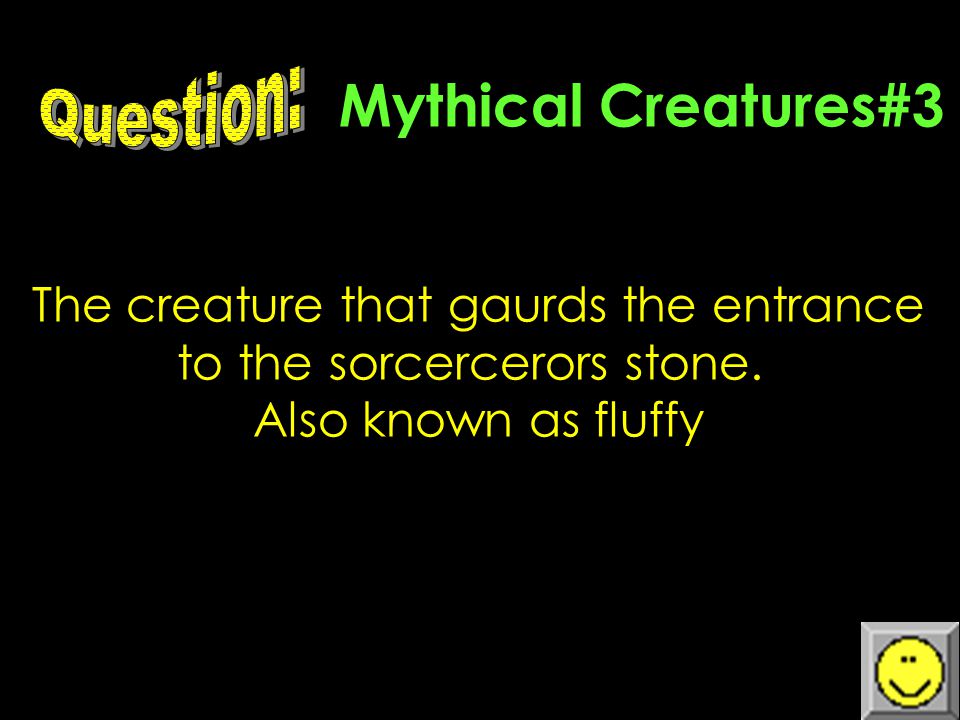 Mythical creatures #2 The bird like creature that Harry saves from execution.