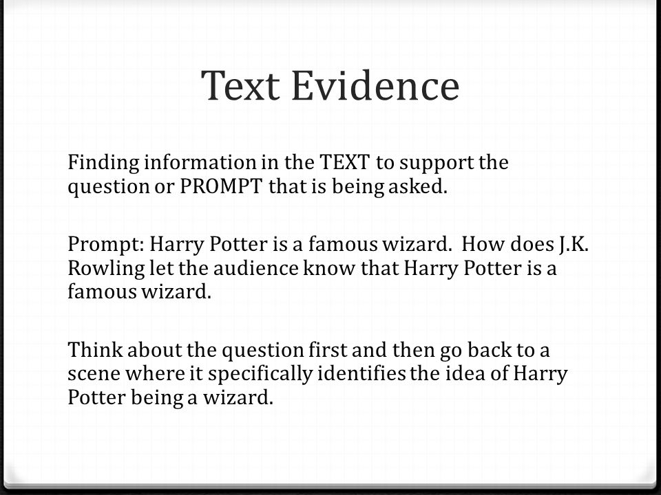 Literary Response Essay