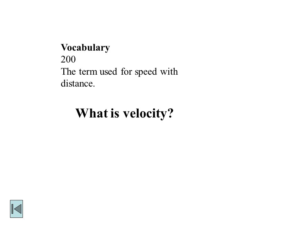 work power and energy vocabulary