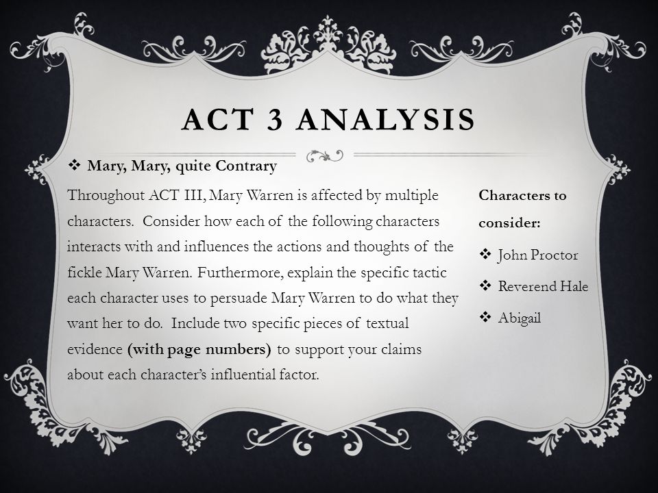 The Crucible Persuasive Essay