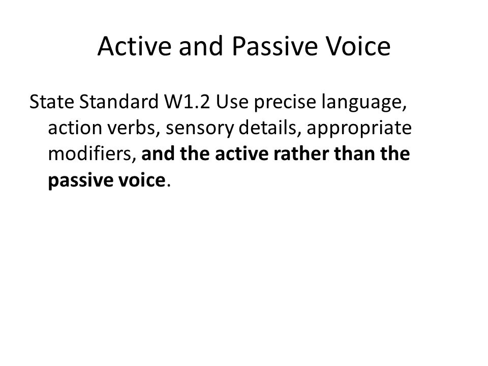 precise language