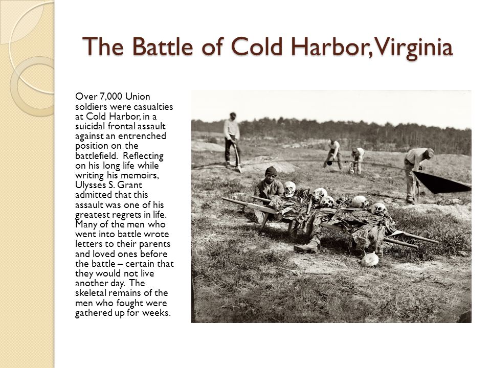 the battle of cold harbor essay the battle of cold harbor essay