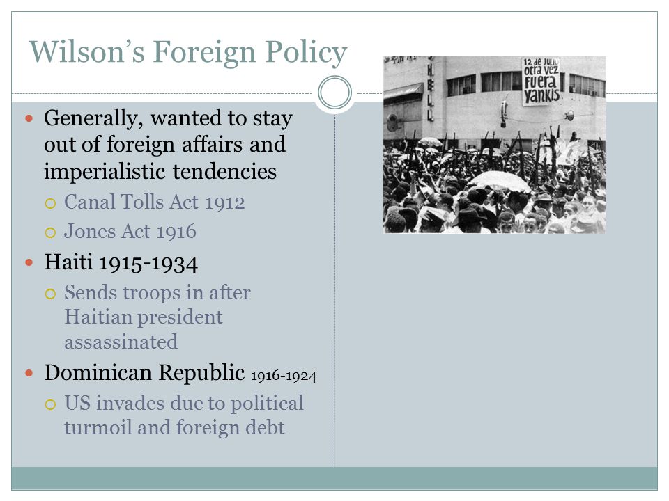 wilsonian progressivism at home and abroad ch ppt download jones act 1916