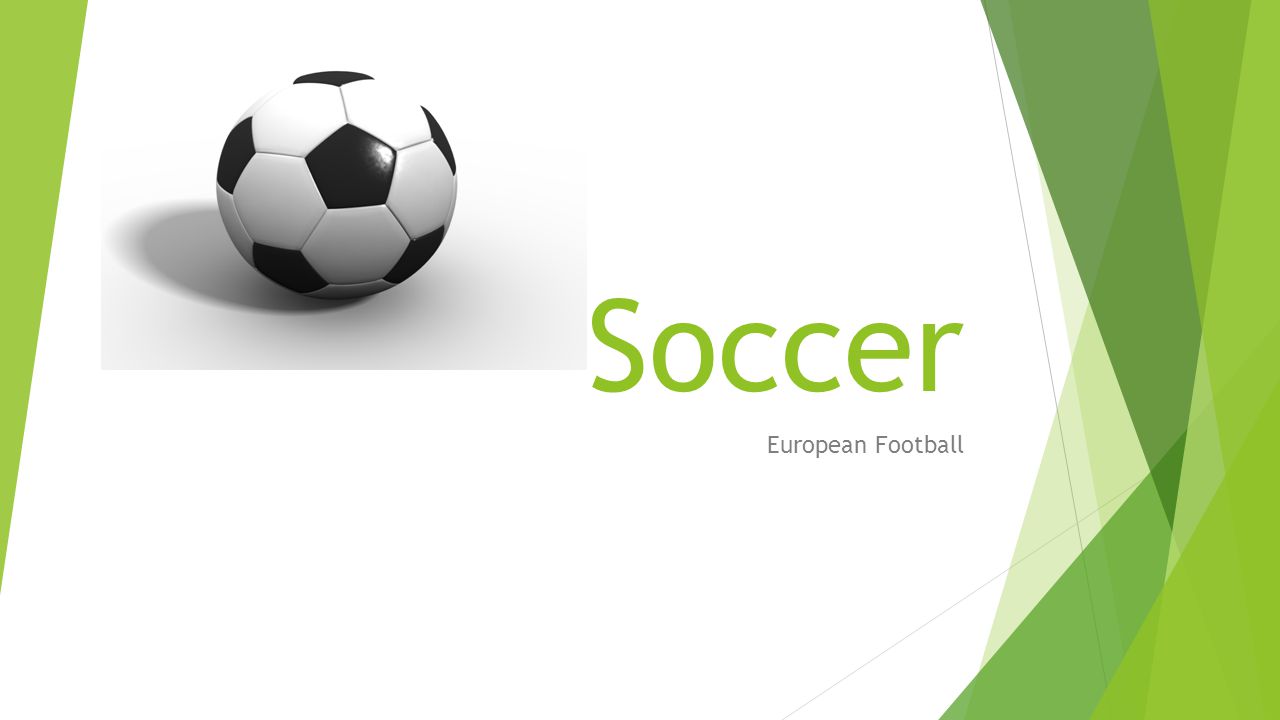 Soccer European Football