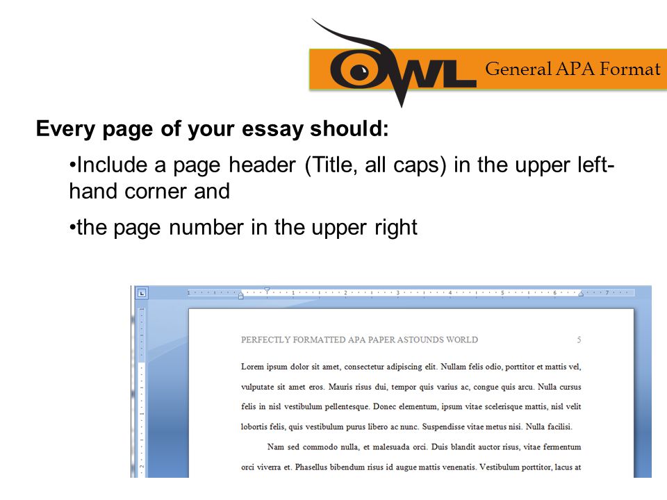 research paper apa style