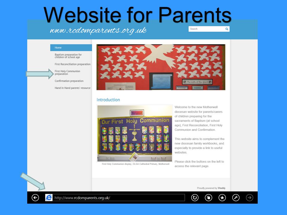 Website for Parents