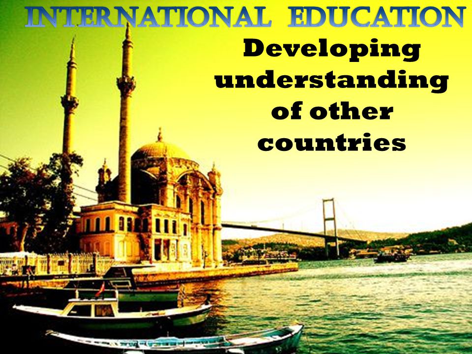 Developing understanding of other countries