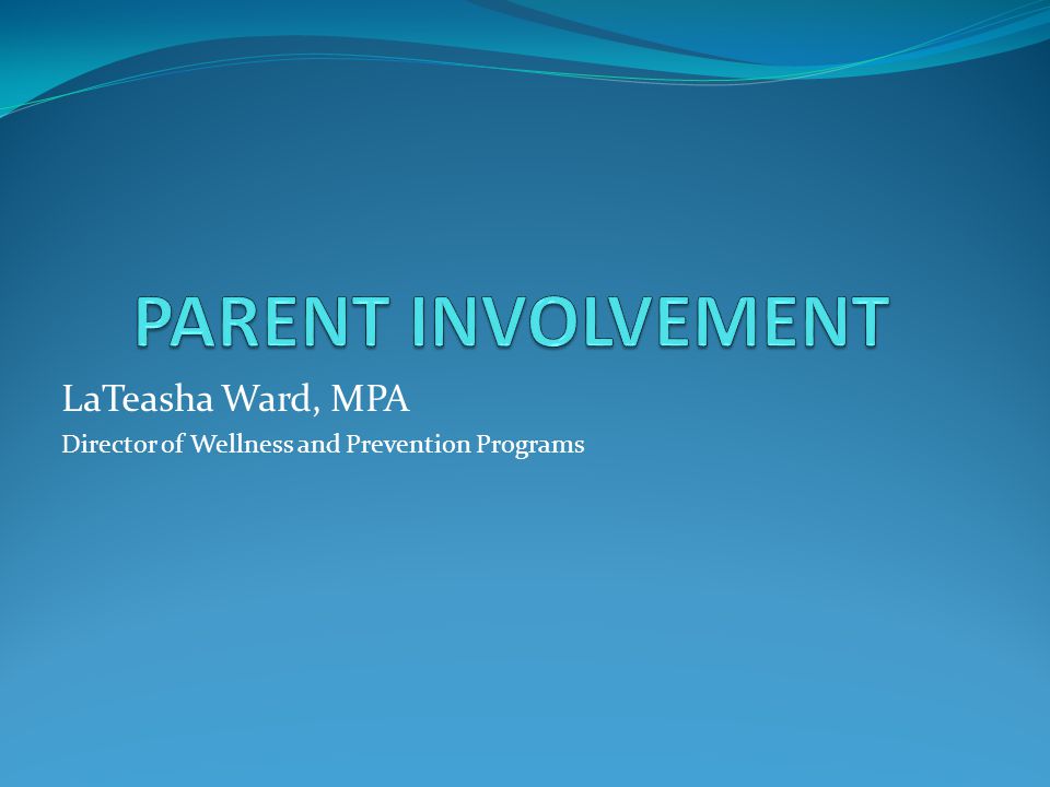 LaTeasha Ward, MPA Director of Wellness and Prevention Programs