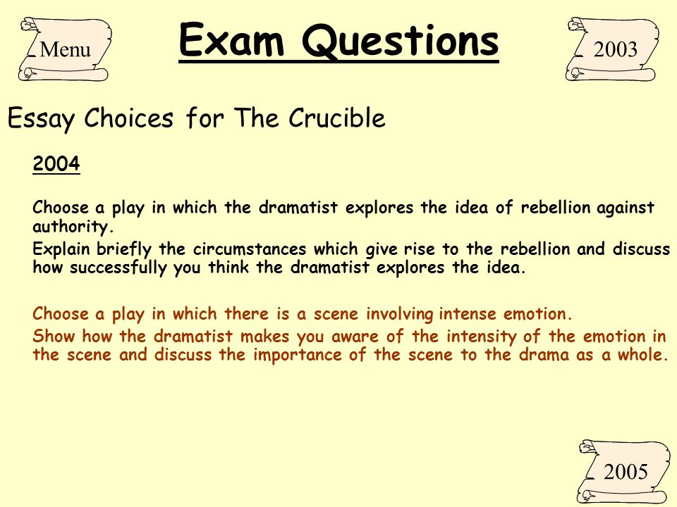 Witchcraft in the crucible essays