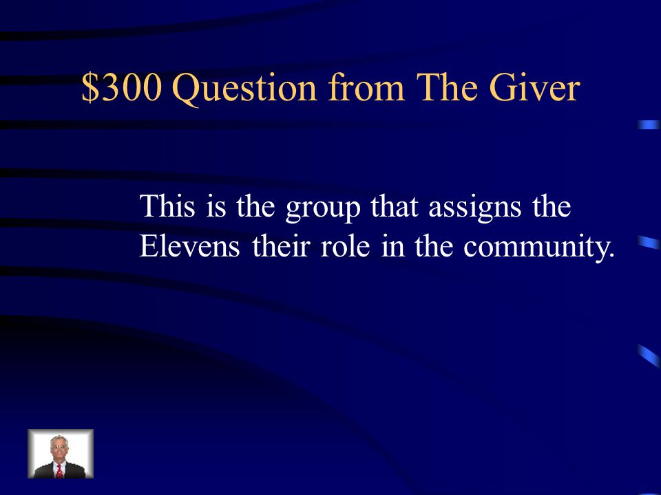 $200 Answer from The Giver The Ceremony of Twelve