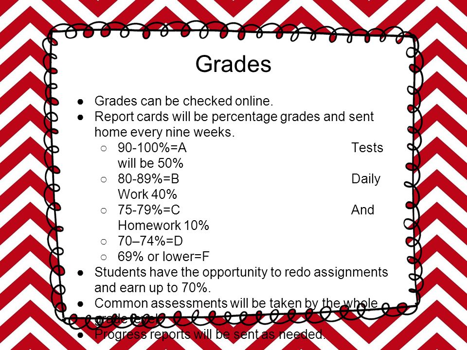 Grades ●Grades can be checked online.