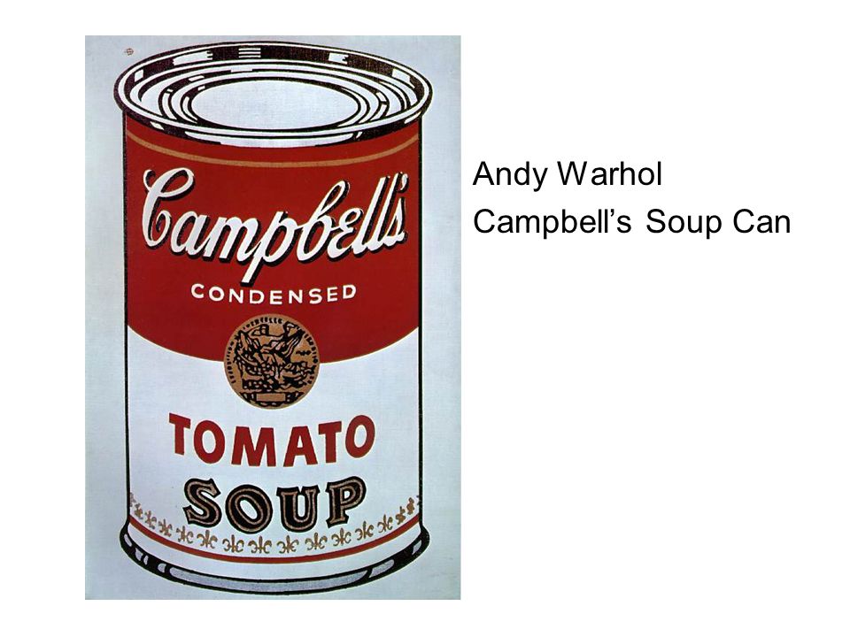 Andy Warhol Campbell’s Soup Can