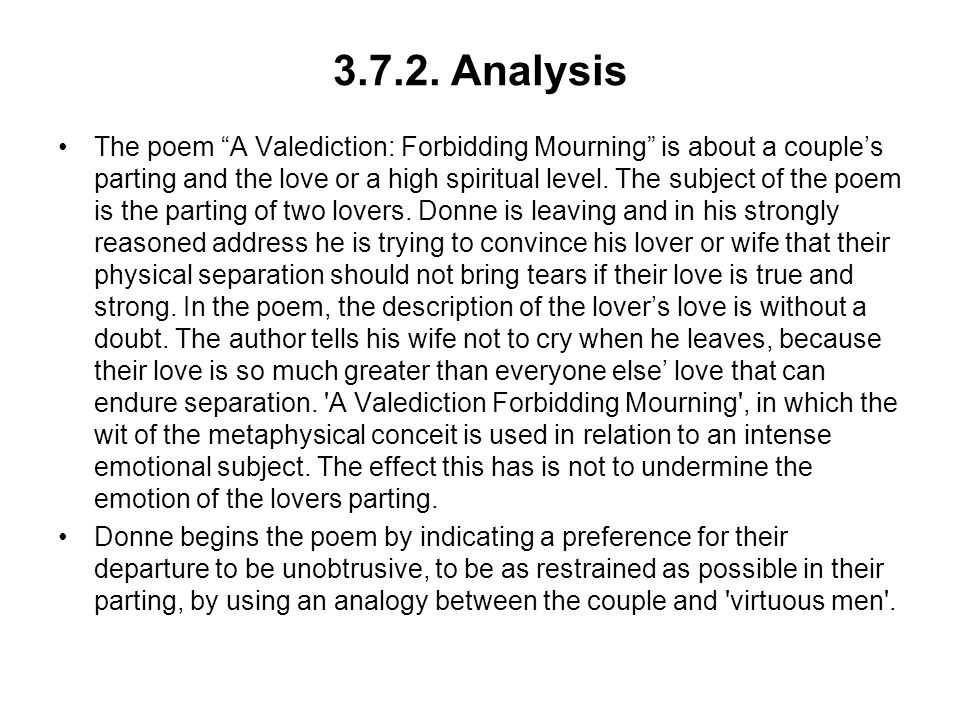 a literary analysis of a poets valediction by nicholas oconnell Encyclopedia us program & courses - calhoun school an analysis of a play written by edward albee 17-4-1988. a literary analysis of a poets valediction by nicholas oconnell Encyclopedia us program & courses - calhoun school an analysis of a play written by edward albee 17-4-1988.