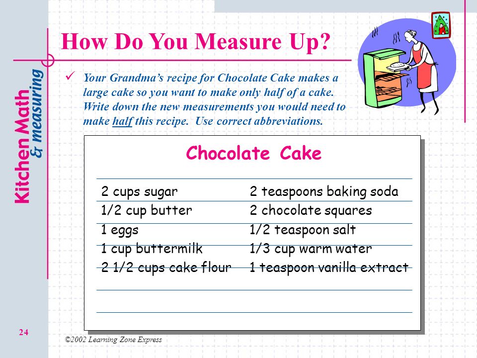 ©2002 Learning Zone Express 24 How Do You Measure Up.
