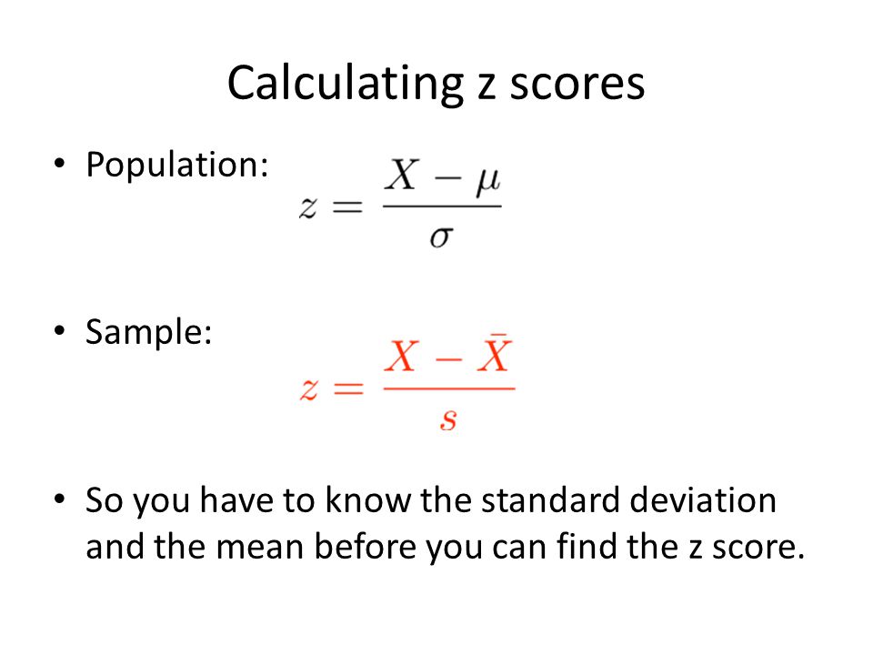 Z Value Equation Talkchannels Z Score Formula For Sample Mean Math Glossary