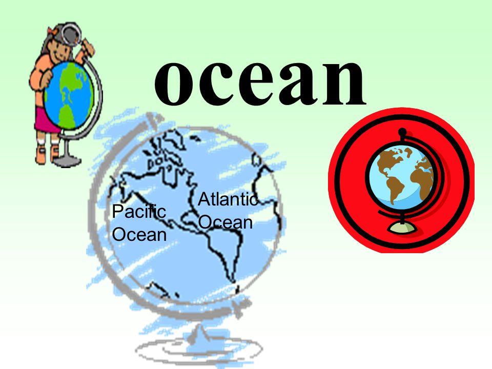 ocean Atlantic Ocean Pacific Ocean