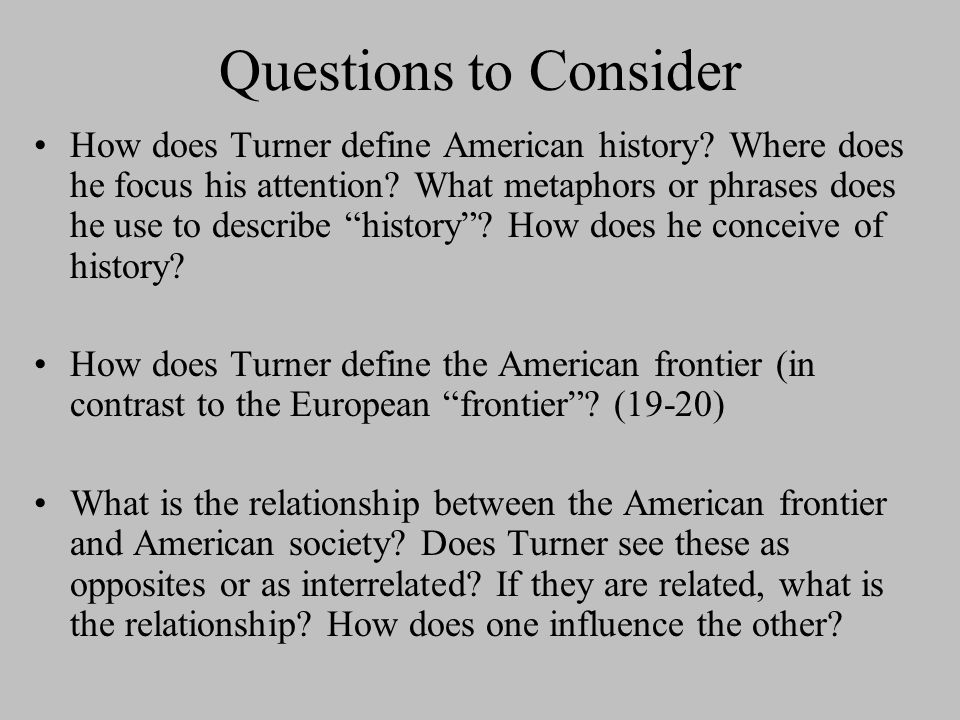 turners frontier thesis apush quizlet turners frontier thesis apush quizlet
