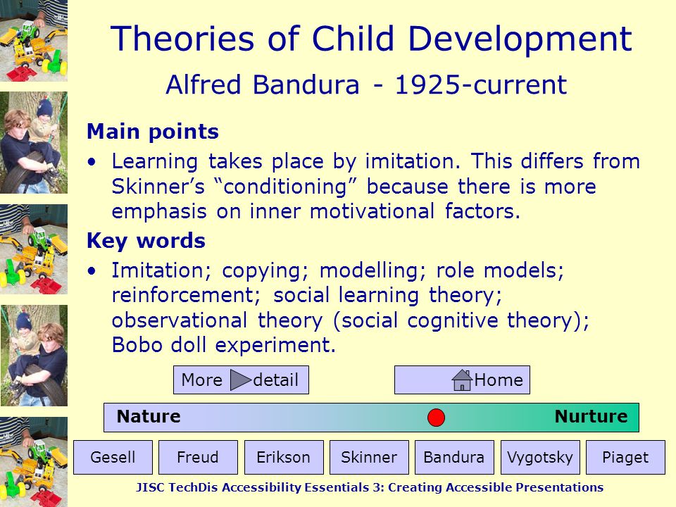 developmental theories piaget erikson and bandura The developmental theory search this abraham maslow albert bandura bf skinner erik erikson frederick froebel ivan piaget's theory also agrees with. developmental theories piaget erikson and bandura The developmental theory search this abraham maslow albert bandura bf skinner erik erikson frederick froebel ivan piaget's theory also agrees with.