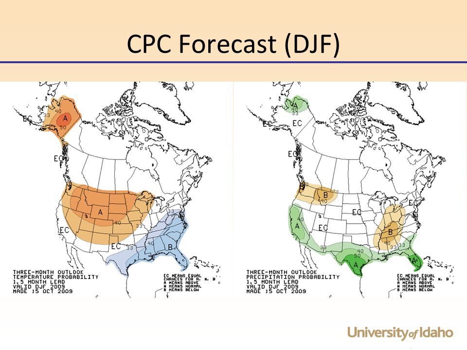 CPC Forecast (DJF)