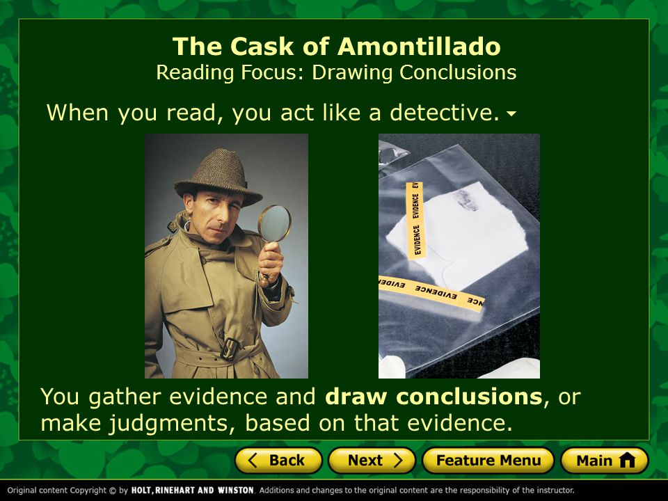 the cask of essay the cask of essay
