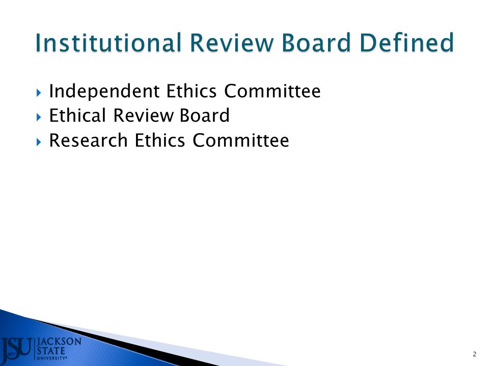  Independent Ethics Committee  Ethical Review Board  Research Ethics Committee 2