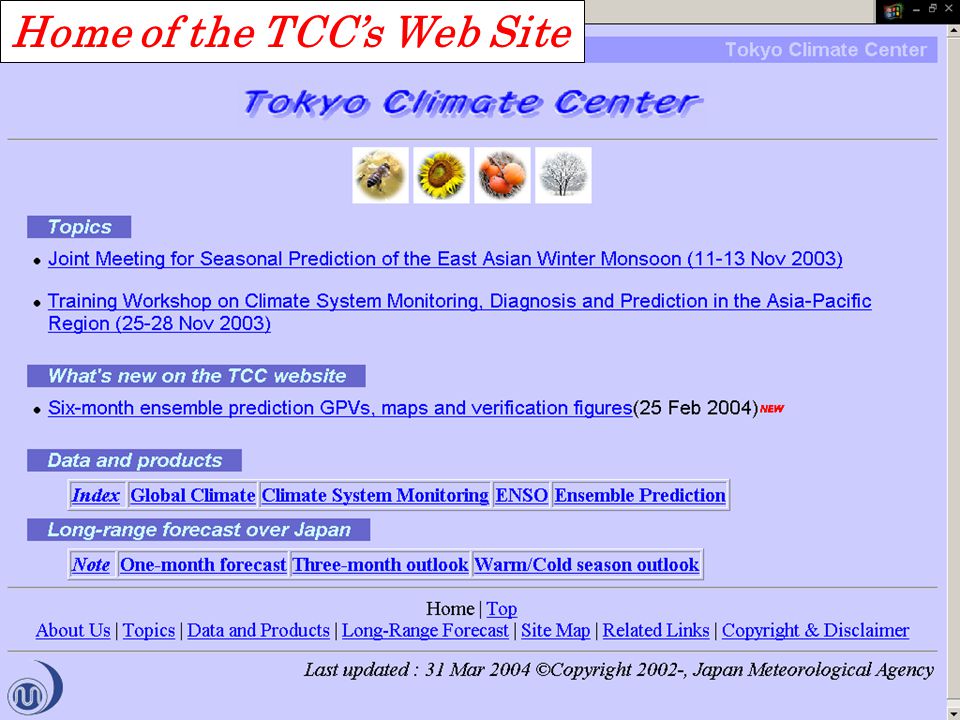 Home of the TCC’s Web Site