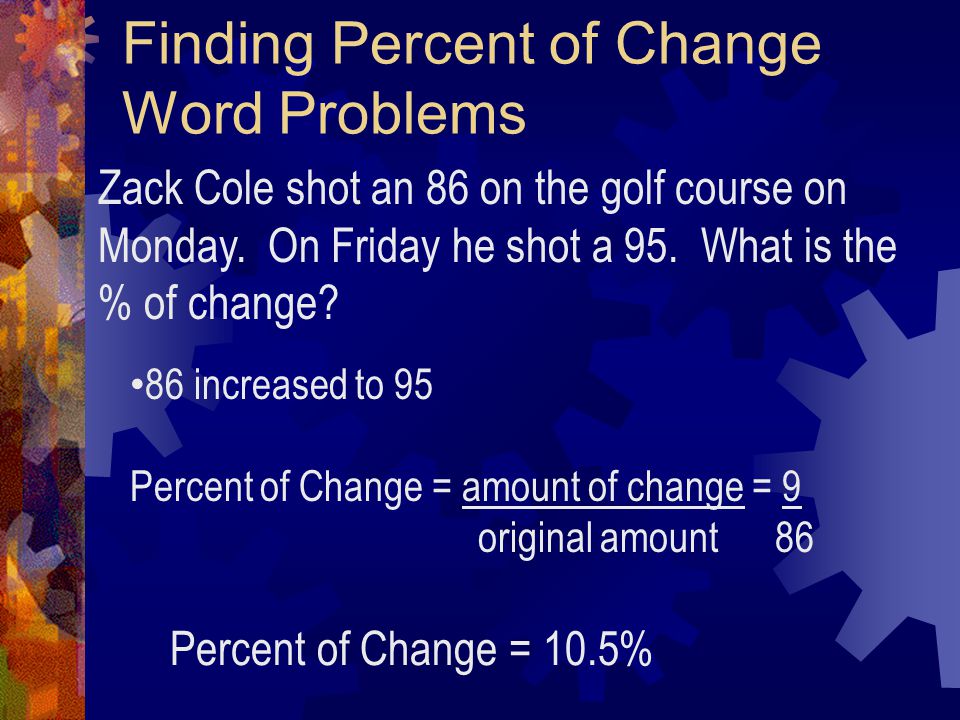 Percentage Change Math Worksheets Math Worksheet Percent Change Word Problems Worksheets For Education Decrease