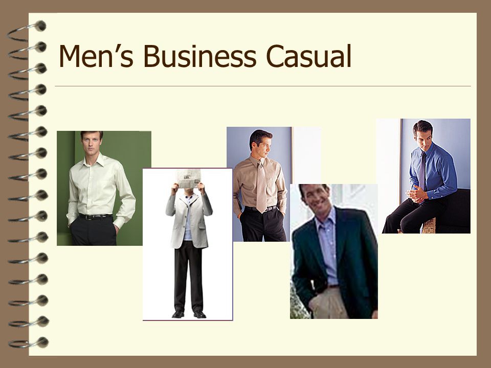 Men’s Business Casual
