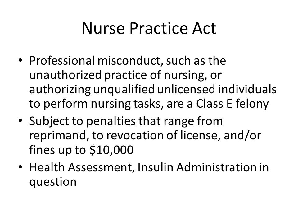 nurse practice act Complaints the alabama board of nursing enforces the nurse practice act and rules and regulations in the alabama administrative code to maintain public safety. nurse practice act Complaints the alabama board of nursing enforces the nurse practice act and rules and regulations in the alabama administrative code to maintain public safety.