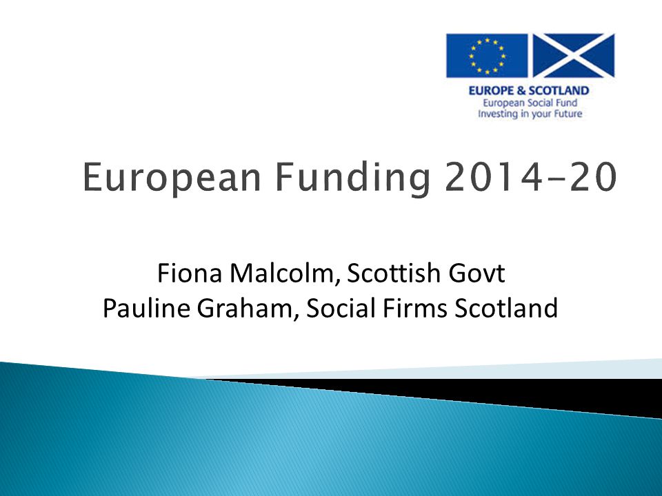 Fiona Malcolm, Scottish Govt Pauline Graham, Social Firms Scotland