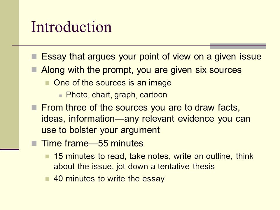 what is the introduction of an essay
