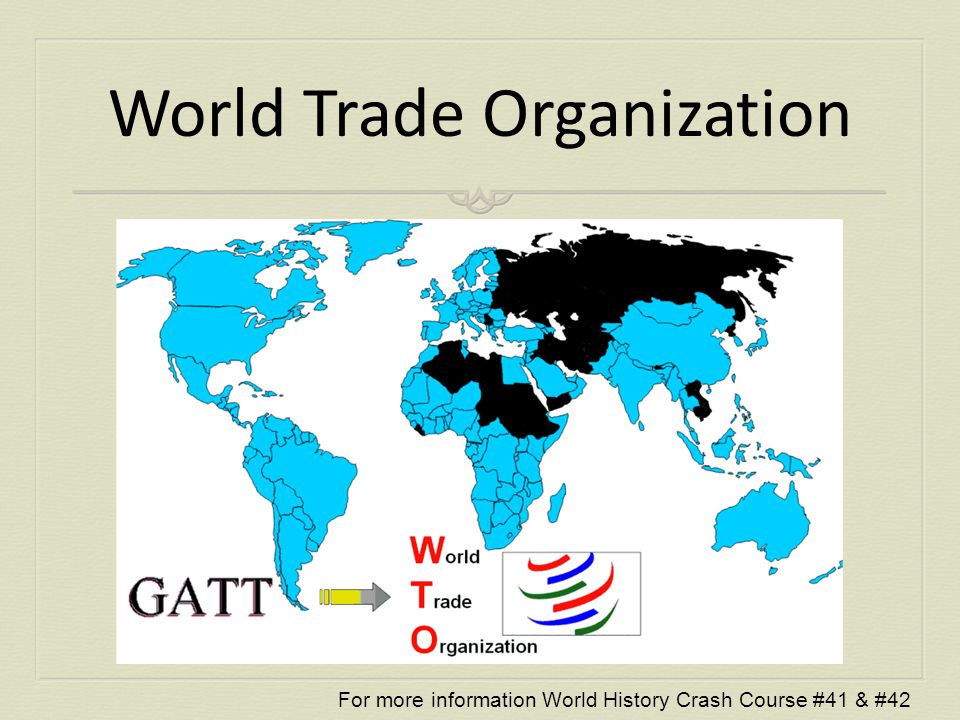 Essay about world trade organization