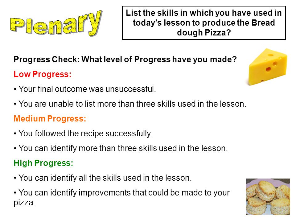 Progress Check: What level of Progress have you made.