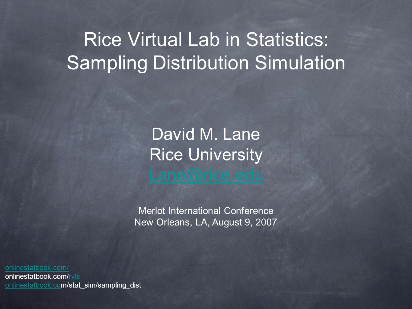 rice virtual lab in statistics: sampling distribution simulation rice virtual lab in statistics: sampling distribution simulation, Presentation templates
