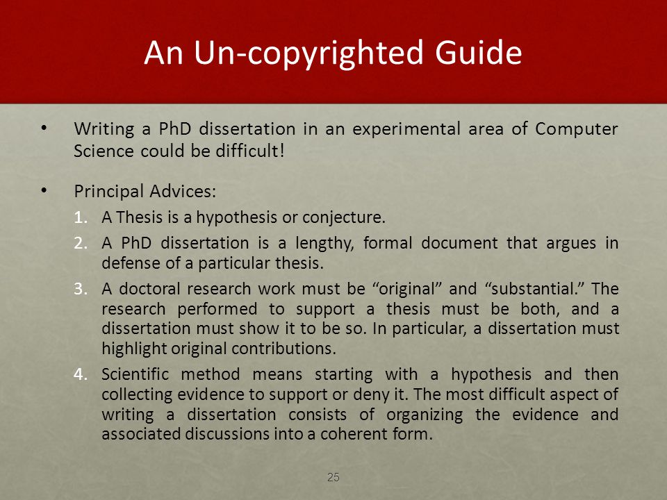 How To Write Phd Dissertation Proposal