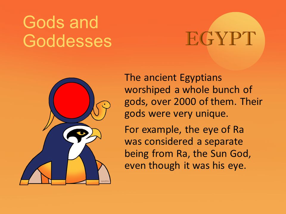 ancient egyptians god and goddesses