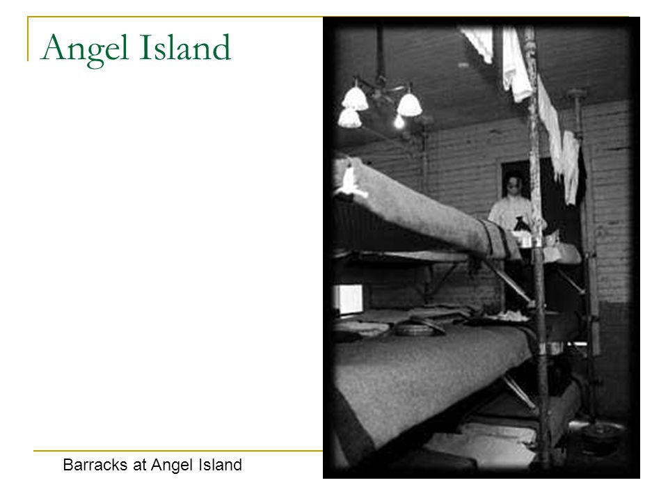 Angel Island Barracks at Angel Island