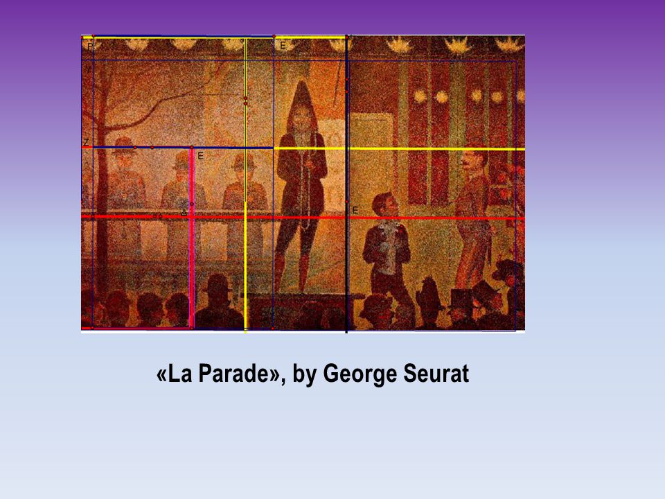 «La Parade», by George Seurat