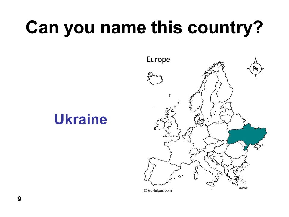 Can you name this country 9 Ukraine