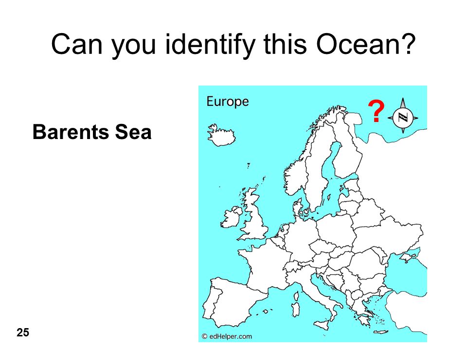Can you identify this Ocean Barents Sea 25