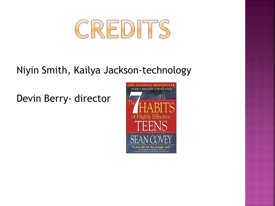 Niyin Smith, Kailya Jackson-technology Devin Berry- director