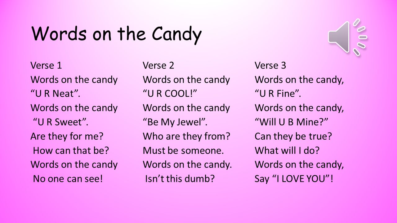 words on pictures