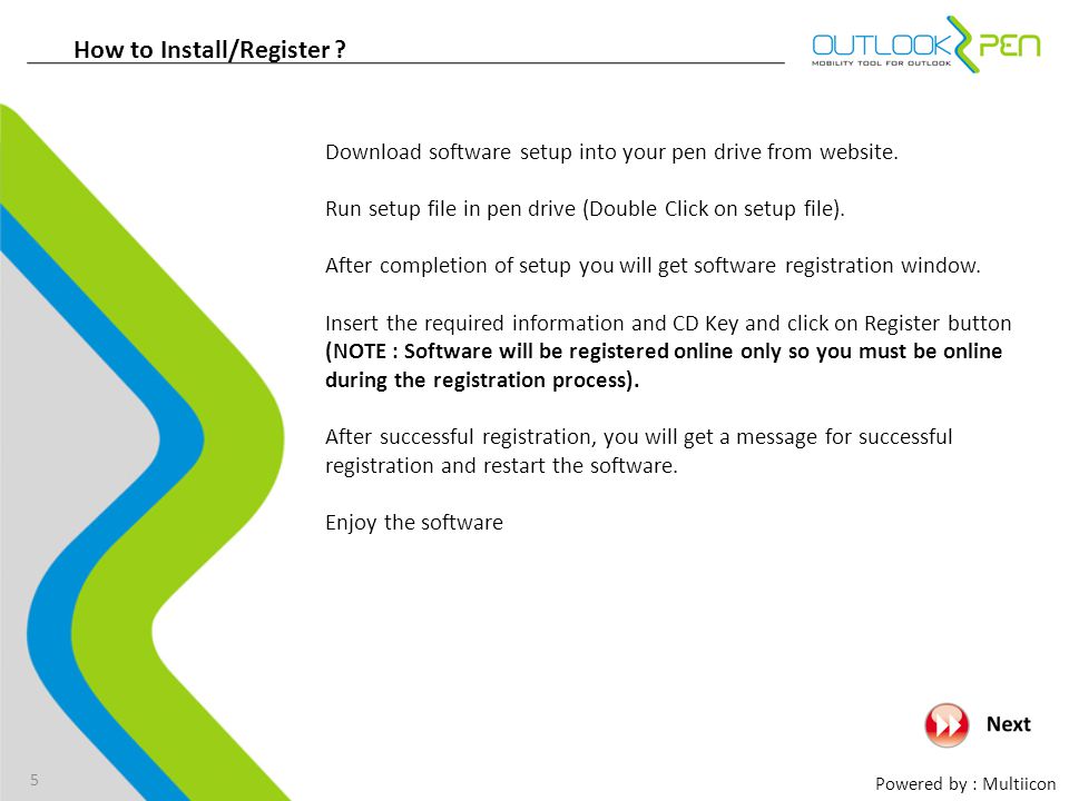 Powered by : Multiicon How to Install/Register .