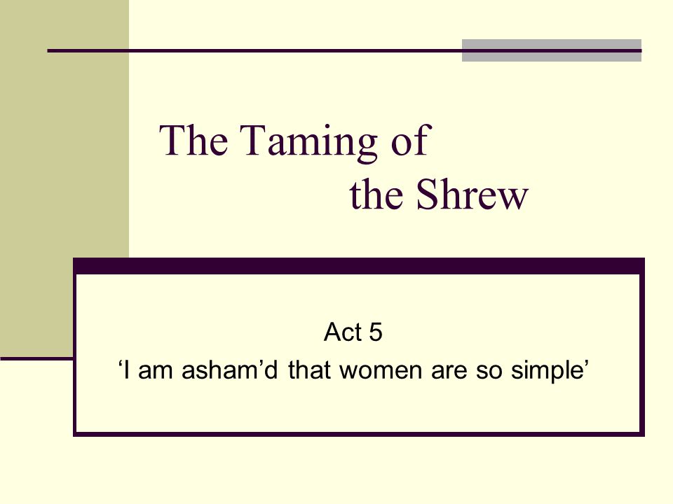 taming of the shrew appropriation 10 taming of the shrew appropriation 10