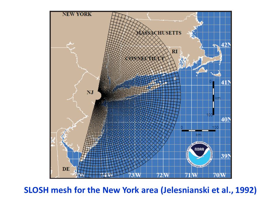 SLOSH mesh for the New York area (Jelesnianski et al., 1992)